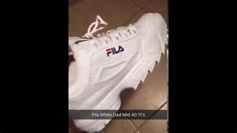 Filas Disruptor On Feet And Review Snapchat Justcallmeeric Youtube