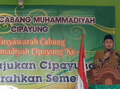 Komitmen Majukan Muhammadiyah PCM Cipayung Jakarta Gelar Musycab