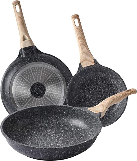 Amazon Motase Nonstick Frying Pan Skillets Piece Set