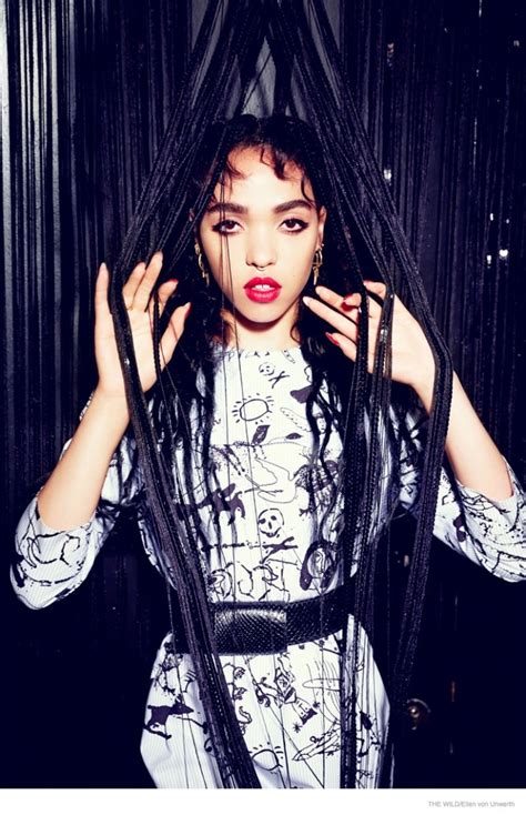 Fka Twigs Poses For The Wild Magazine Shoot Fashion Gone Rogue