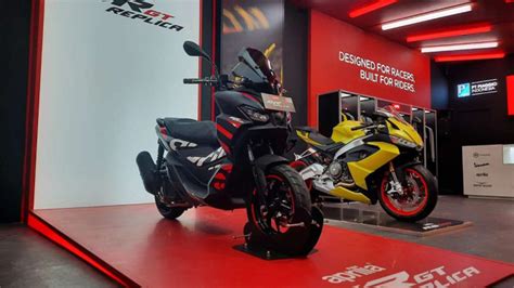 Aprilia SR GT Replica Resmi Meluncur Di Sirkuit Mandalika Motor