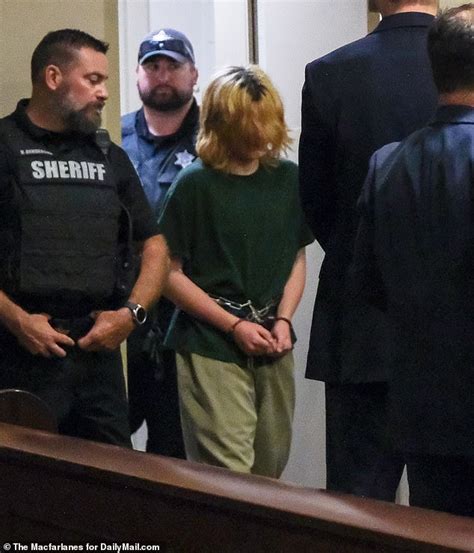 Georgia School Shooter Colt Gray And His Father Colin In Court As