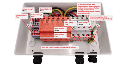 Pv Dc Berspannungsschutz Mit Trennschalter Strings Solar Generator