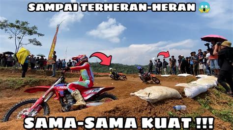 PERTARUNGAN HEBAT Antara CRF MERAH CABAI Vs CRF BAJA HITAM MENENTUKAN