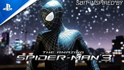 The Amazing Spider Man 3 Symbiote Black Suit Spider Man Pc Mods Youtube