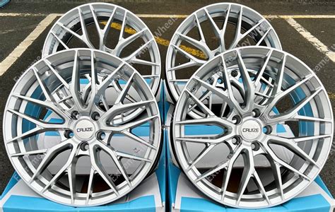 Silver Vtr Alloy Wheels Fits Skoda Karoq Kodiaq Octavia Superb