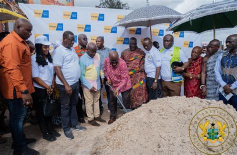 President Akufo Addo Cuts Sod For 4 Tier Suame Interchange GhanaToday