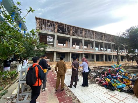 Mangkrak Progres Bangunan Gedung Smpn Dilanjut Pada Mendatang