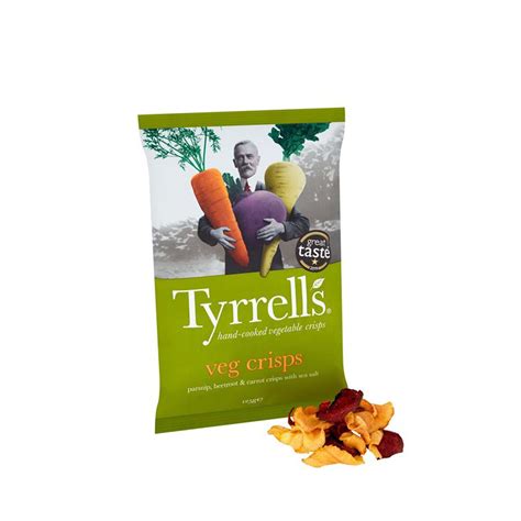 Tyrrells Mixed Root Vegetable Crisps 125g Imperial Housewares