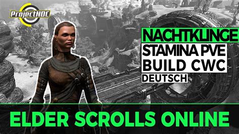 ESO Stamina Nachtklinge PVE DPS Build für Clockwork City Deutsch