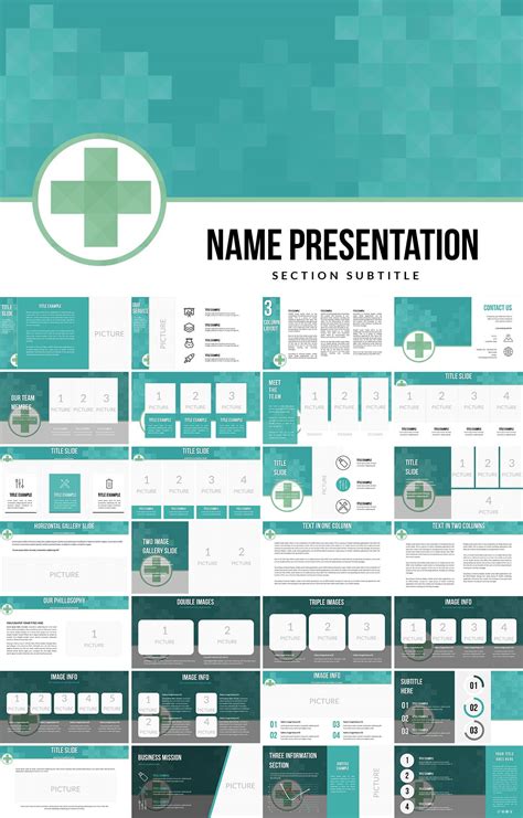 Medical Symbol PowerPoint template | Powerpoint templates, Medical ...