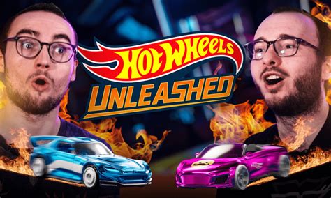 WATCH Hot Wheels Unleashed Split Screen Gameplay Traxion