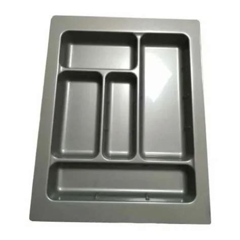 Pcs Gray Pvc Cutlery Tray For Kitchen Size Mm Onwards At Rs