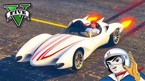 GTA V Online NOVO CARRO DO SPEED RACER SCRAMJET MACH 5 YouTube