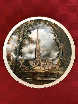 Salisbury Cathedral Commemorative Collectors Plate By John Constable