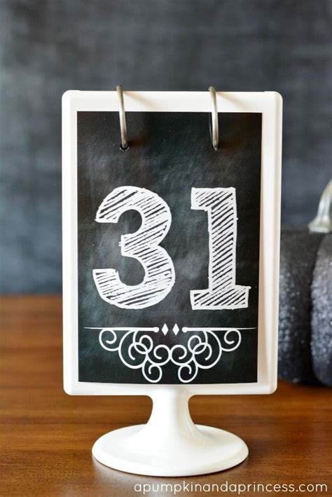 Catch Printable Pumpkin Calendar Numbers 1 31 Best Calendar Example