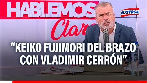 🔴🔵nicolás Lúcar ¡keiko Fujimori Del Brazo Con Vladimir Cerrón Ellos Tienen La Conducción Del