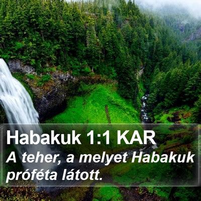 Habakuk 1 Bible Images Habakuk Chapter 1 KAR Bible Verse Pictures