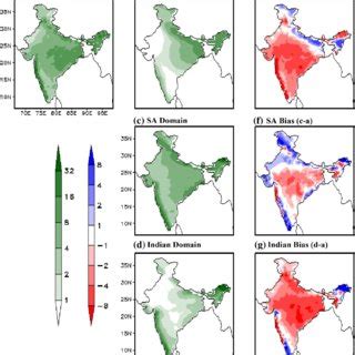 Climatological JJAS Rainfall Mm Day Obtained From GPCP Dataset A