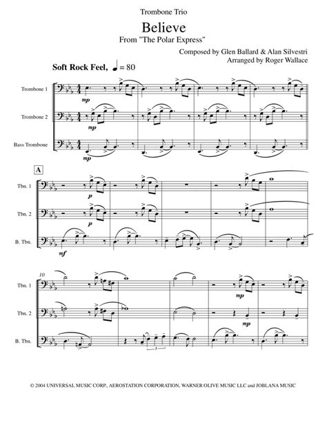 The Polar Express by Alan Silvestri - Baritone Horn TC - Digital Sheet ...