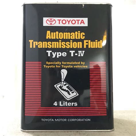 Toyota Genuine Atf Type T Iv Auto Gear Box Oil Transmission Fluid