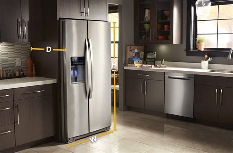 Cabinet Depth Refrigerator Dimensions | Cabinets Matttroy