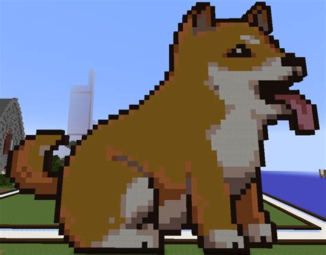 Shiba Inu Pixel Art by BubblezwithaZ on DeviantArt