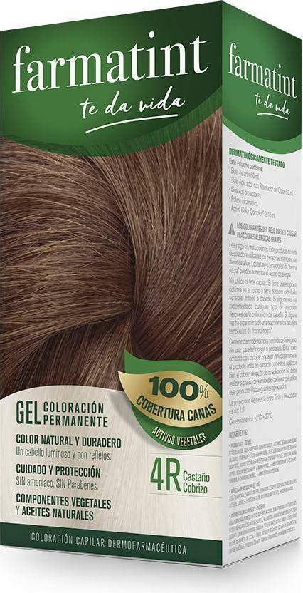 Permanent färg Farmatint 4r Castaño Cobrizo Gel Pris