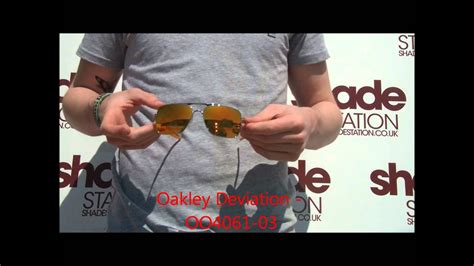 Oakley Deviation Sunglasses Review Oo4061 03 Youtube