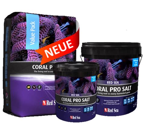 Red Sea Coral Pro Salz Meerwasser Salz Kaufen Hp Aquaristik