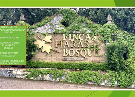 LOTE EN VENTA EN HARAS DEL BOSQUE FINCAS Lamudi Mx