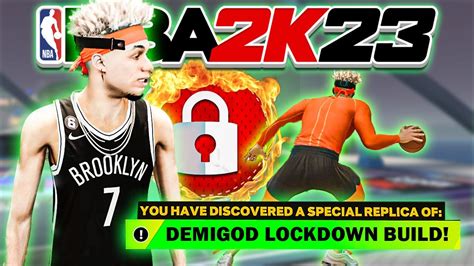 HOW TO CREATE THE BEST LOCKDOWN DEFENDER BUILD IN NBA 2K23 WITH A 99