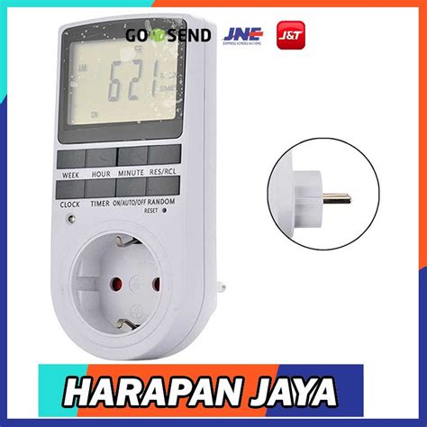 Jual Digital Timer Stop Kontak Switch Programmable Timing Taffware KWE