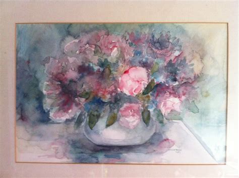 Want To Buy Marion Baars Aquarel Bloemen Bid From 400 Kunstveilingnl