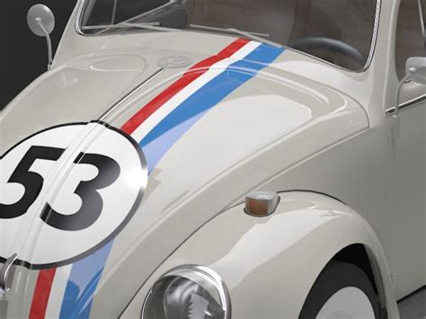 Herbie Fully Loaded D Model Max Obj Ds C D Cgtrader