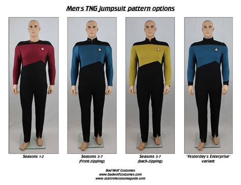 Star Trek Sewing Pattern TNG Jumpsuit the Next Generation | Etsy