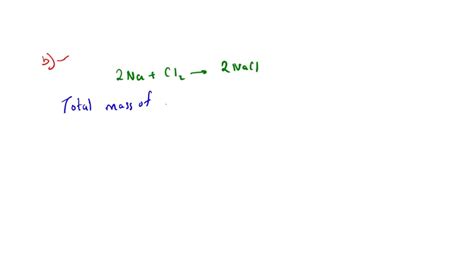 Solved A Balanced Chemical Equation Shows The Proportions Of Reactants And Products Necessary For