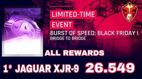 Asphalt 9 BURST OF SPEED BLACK FRIDAY I BRIDGE TO BRIDGE 1