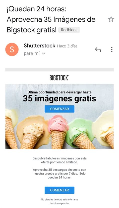 Un Ejemplo De Email