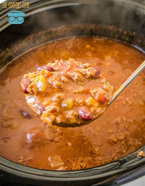 Best Crock Pot Chili Video The Country Cook