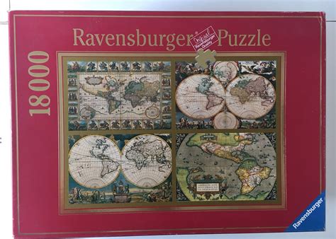 Ravensburger 18000 Piece Puzzle HIstorische Weltkarten Flickr