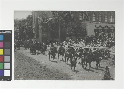 Der Kaiser Huldigungs Festzug Wien 1908 Historischer Teil 8 Gruppe