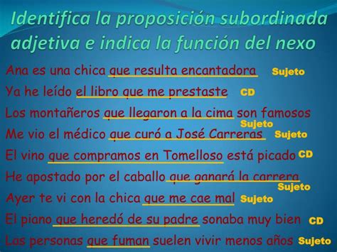 PPT Las Oraciones Subordinadas PowerPoint Presentation ID 3725680