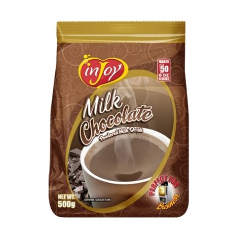 Injoy Milk Chocolate Powder Drink 500g Shopee Philippines