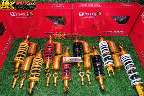 Mutarru Rear Shock With Tank Mm Wave Xrm Gold Series