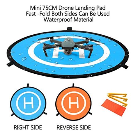 Drones Landing Pad，homga Universal Waterproof D 75cm30 Portable Foldable Landing Pads For Rc