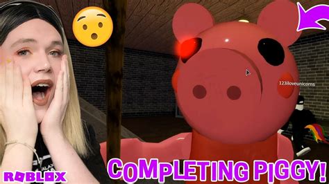 I Attempted To COMPLETE Piggy CHAPTER 1 Roblox Piggy YouTube