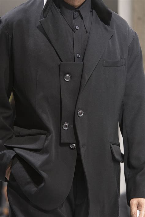 Yohji Yamamoto Menswear, Suit Fashion, Mens Fashion, Menswear Details ...