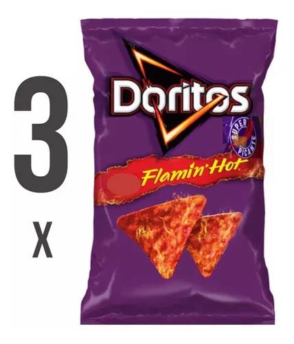 Kit 3 Doritos Super Picante Flamin Hot 84g Elma Chips MercadoLivre