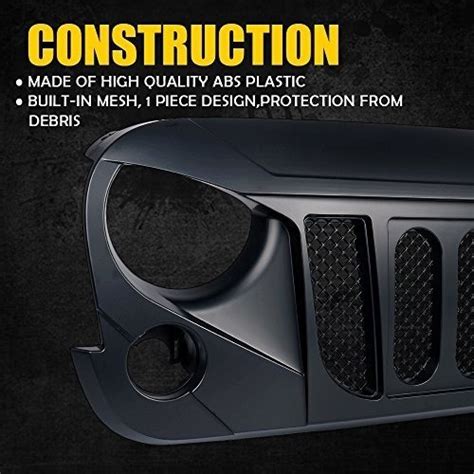 Xprite Front Matte Black Transformer Grille Grid Grill Con M Cuotas